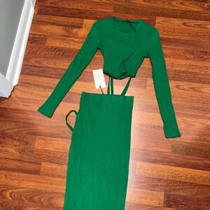 Zara 2 piece outfit, NWT, size small